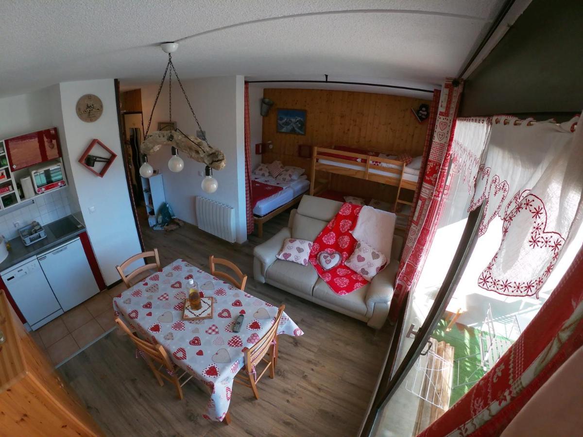 Appartement montagnard LA JOUE DU LOUP 30M² PIED PISTES 5pers 3+++ La Joue du Loup Esterno foto